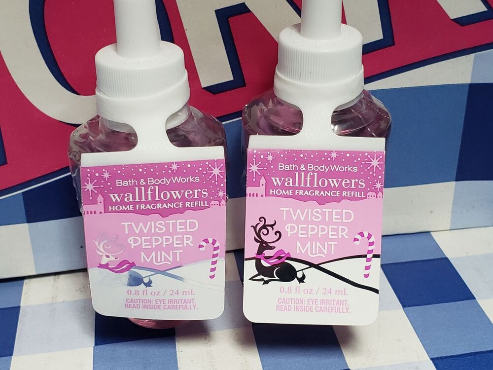 BBW Twisted Peppermint Fragrance Wallflower Refill